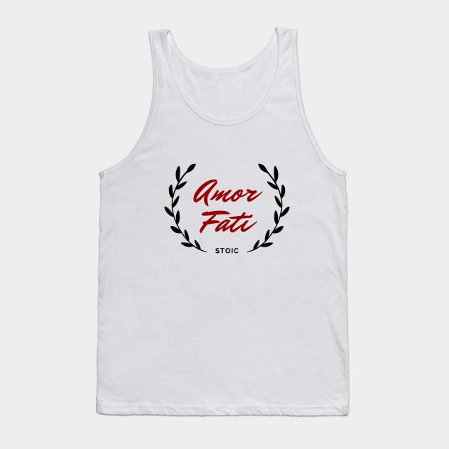 Amor fati (Stoic) V.2 Tank Top by Rules of the mind